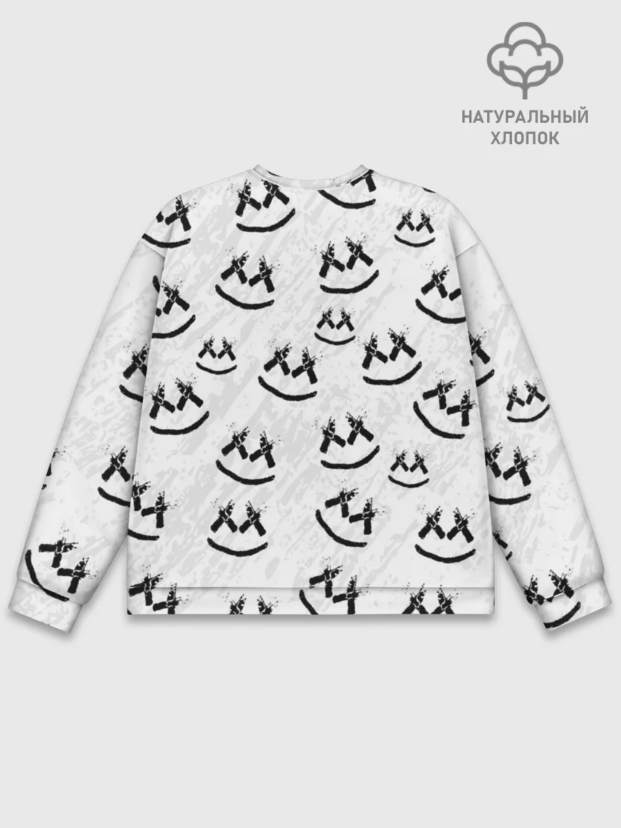 Мужской свитшот базовый / MARSHMELLO PATTERN