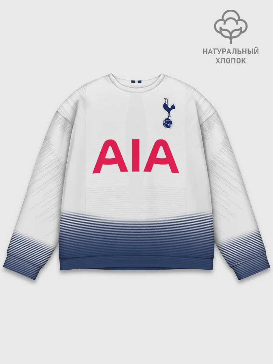Мужской свитшот базовый / Tottenham home 18-19