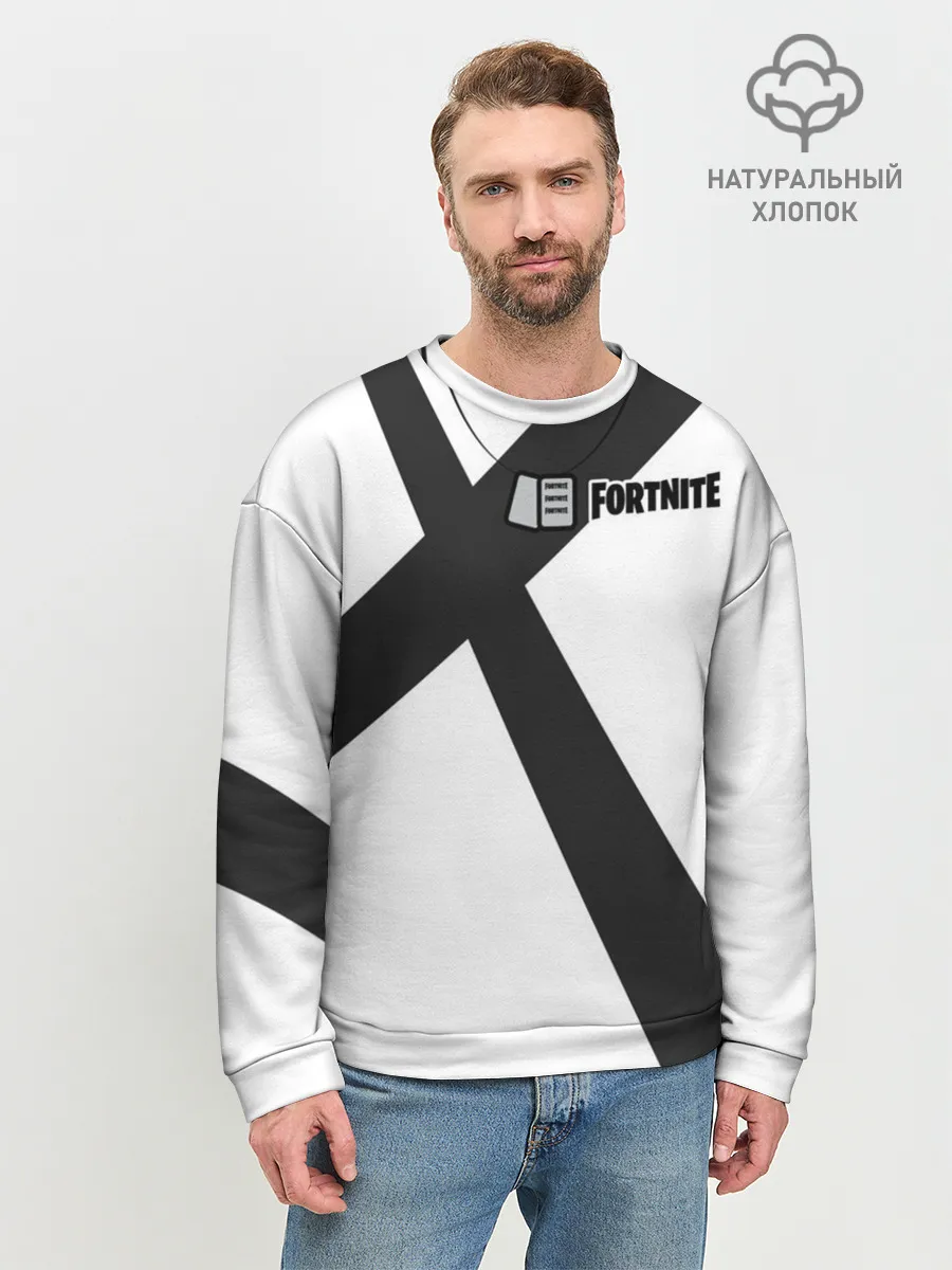 Мужской свитшот базовый / Fortnite: Гренадёр
