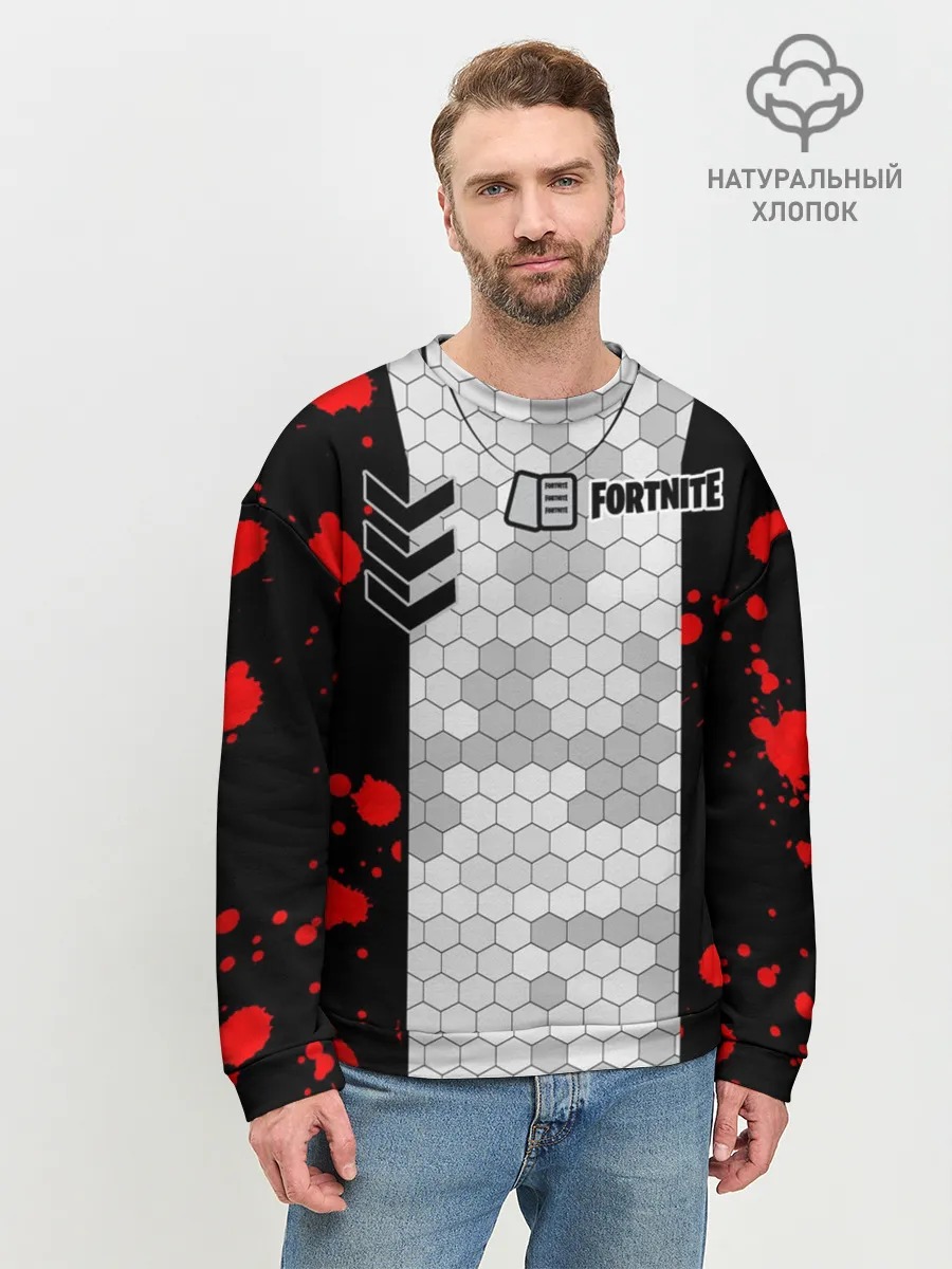 Мужской свитшот базовый / Fortnite: Штурмовик