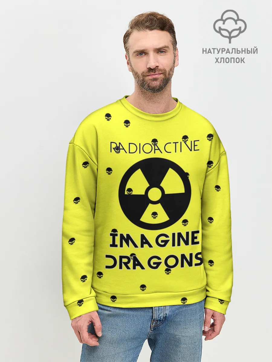 Мужской свитшот базовый / Imagine Dragons radioactive