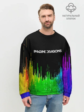 Мужской свитшот базовый / IMAGINE DRAGONS
