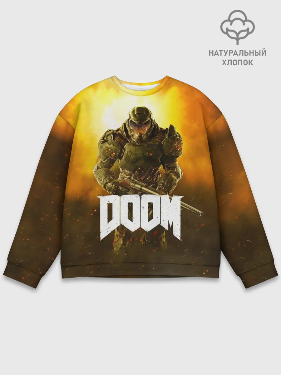 Мужской свитшот базовый / DOOM 2016