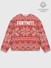 Мужской свитшот базовый / Новогодний Fortnite