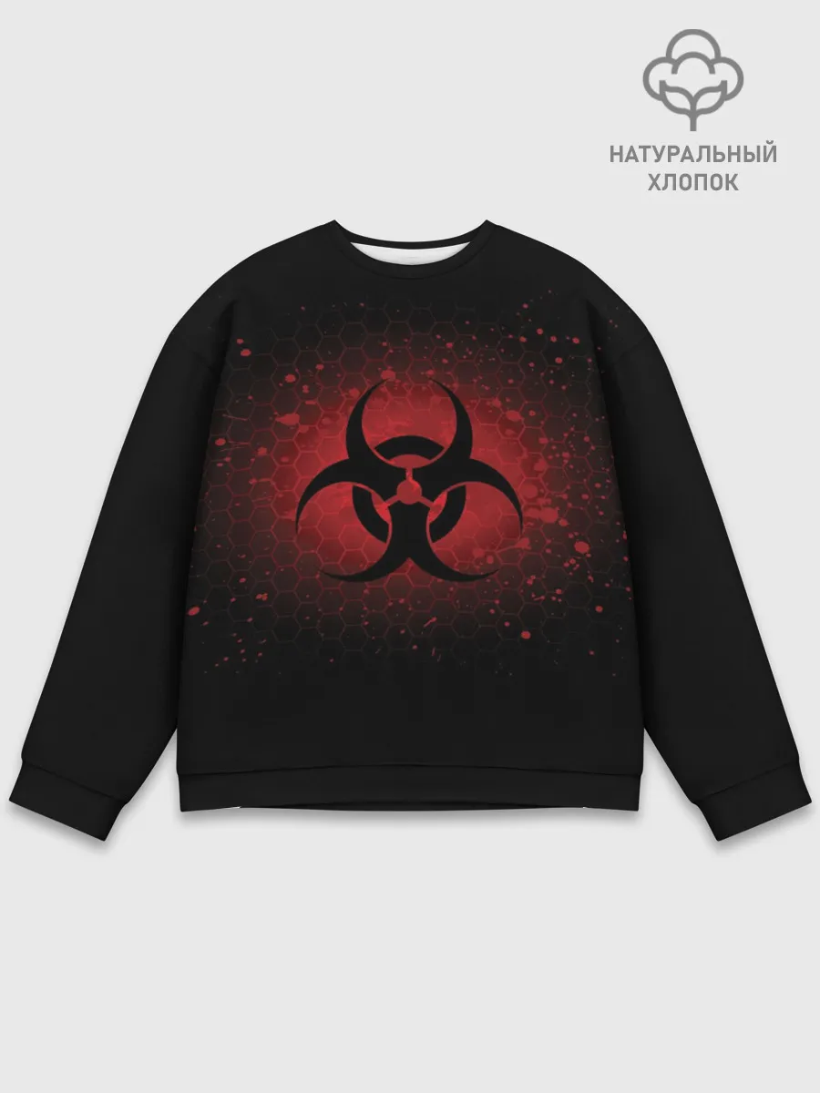 Мужской свитшот базовый / Biohazard