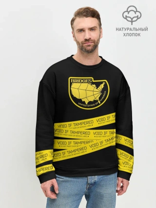 Мужской свитшот базовый / Void if tampered