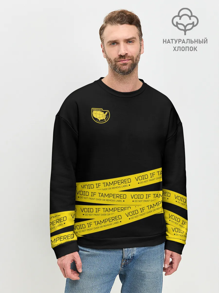 Мужской свитшот базовый / VOID IF TAMPERED