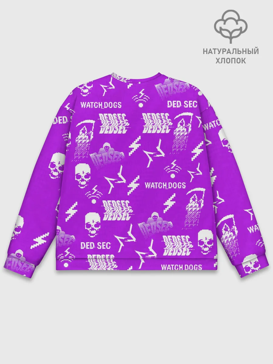 Мужской свитшот базовый / WATCH DOGS 2