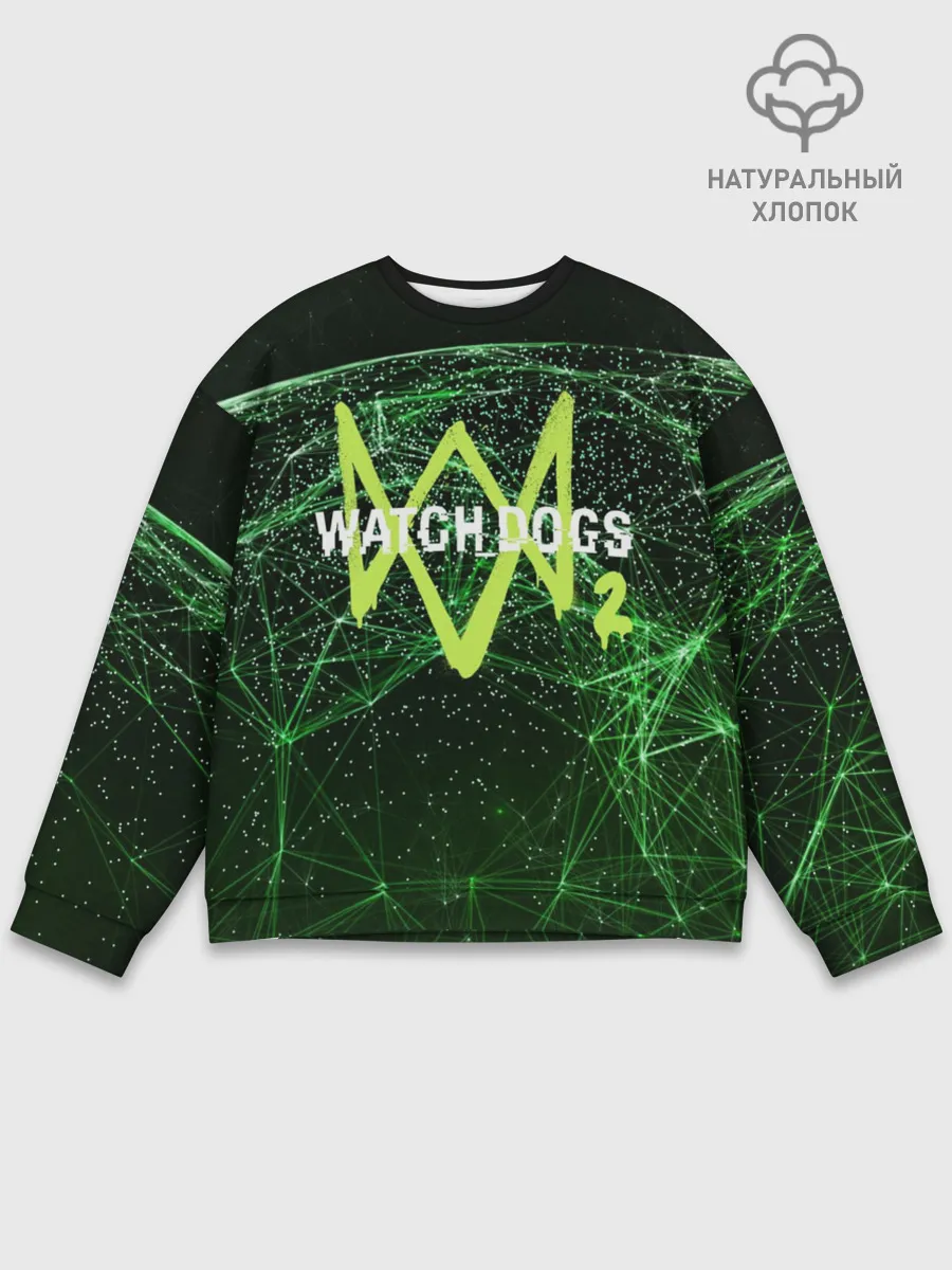 Мужской свитшот базовый / WATCH DOGS 2