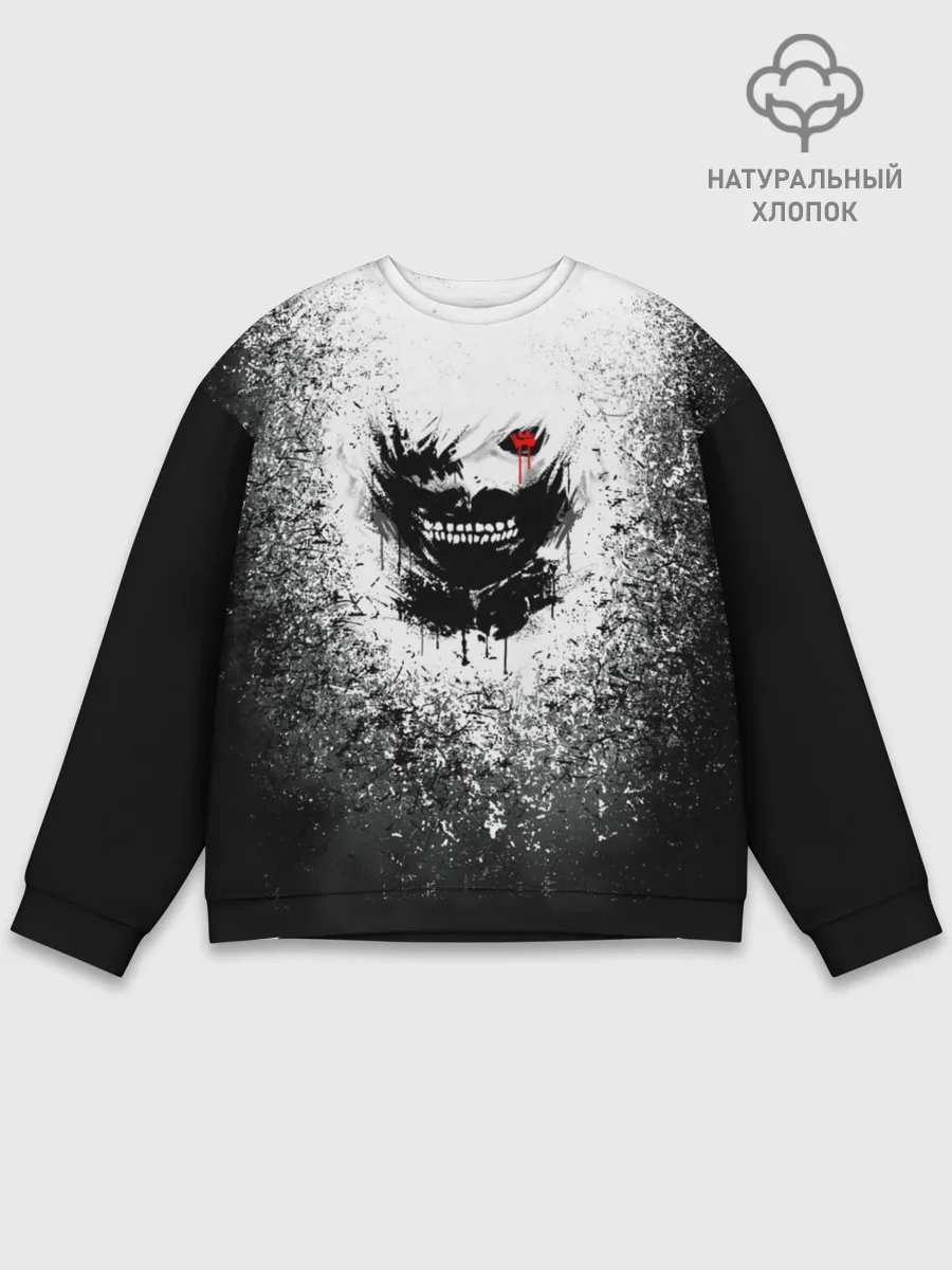 Мужской свитшот базовый / Токийский гуль