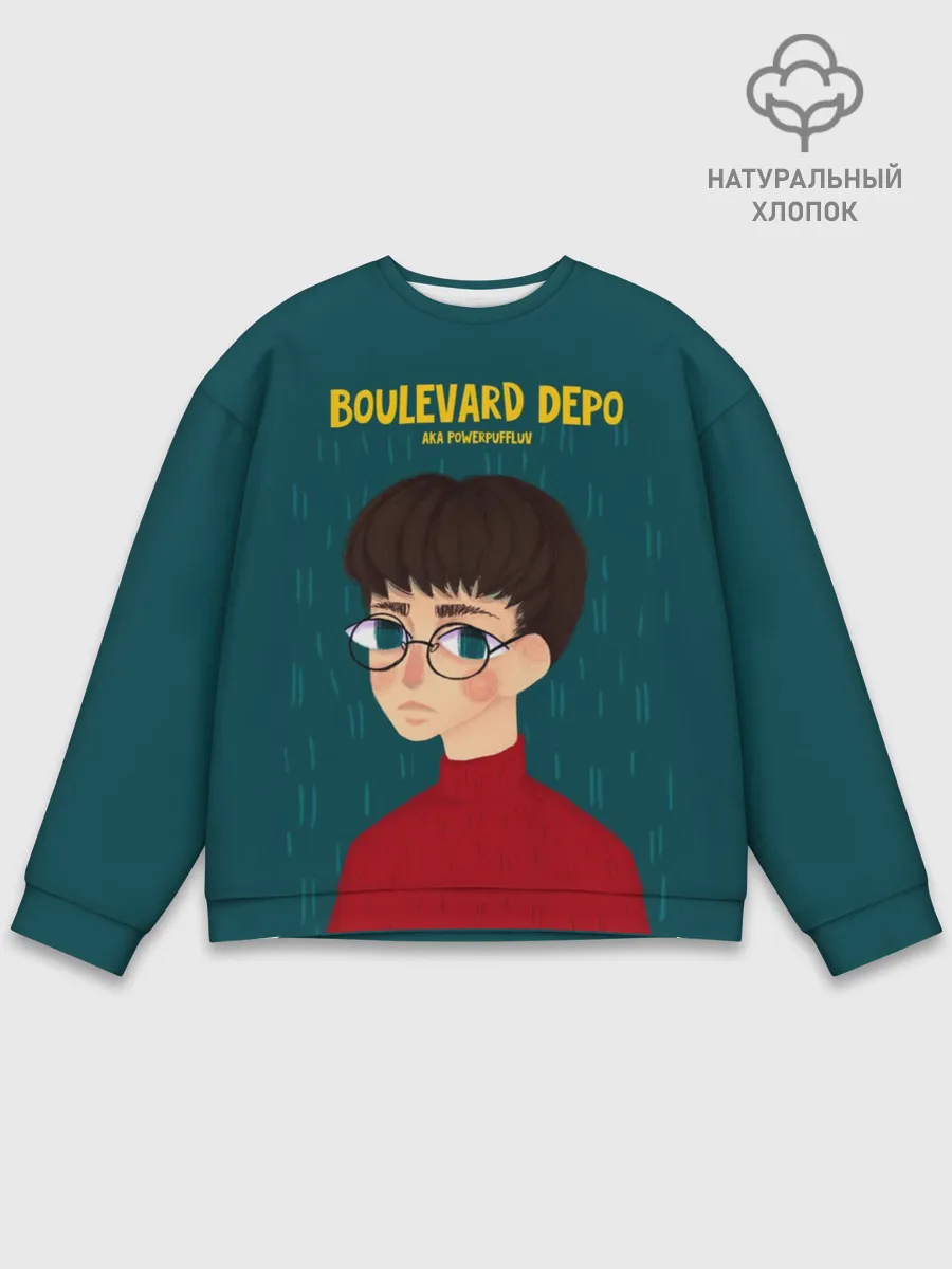 Мужской свитшот базовый / Boulevard Depo / Powerpuff Luv