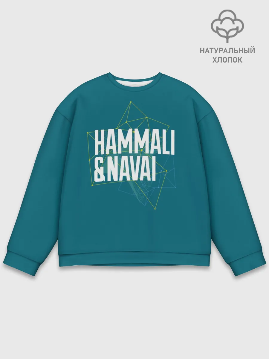 Мужской свитшот базовый / HammAli Navai blue