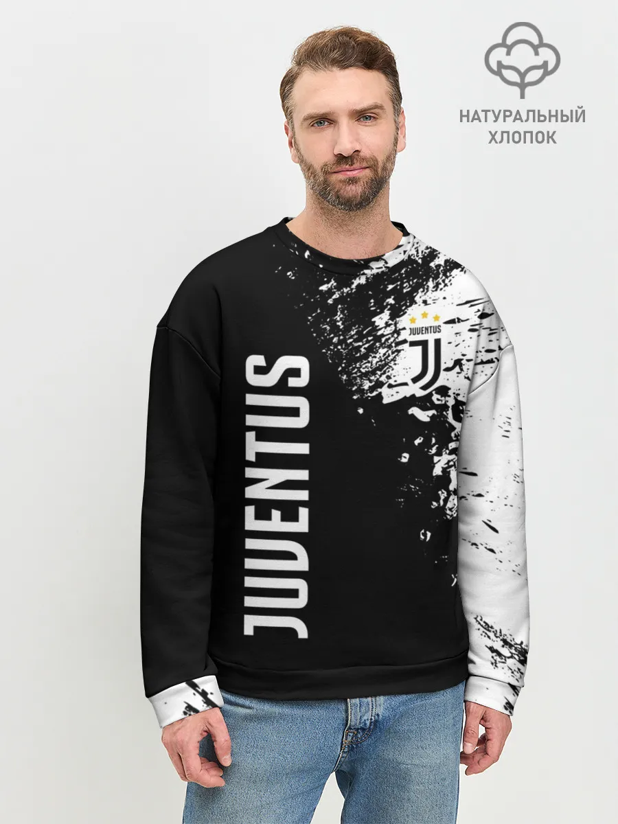 Мужской свитшот базовый / JUVENTUS BIANCONERI