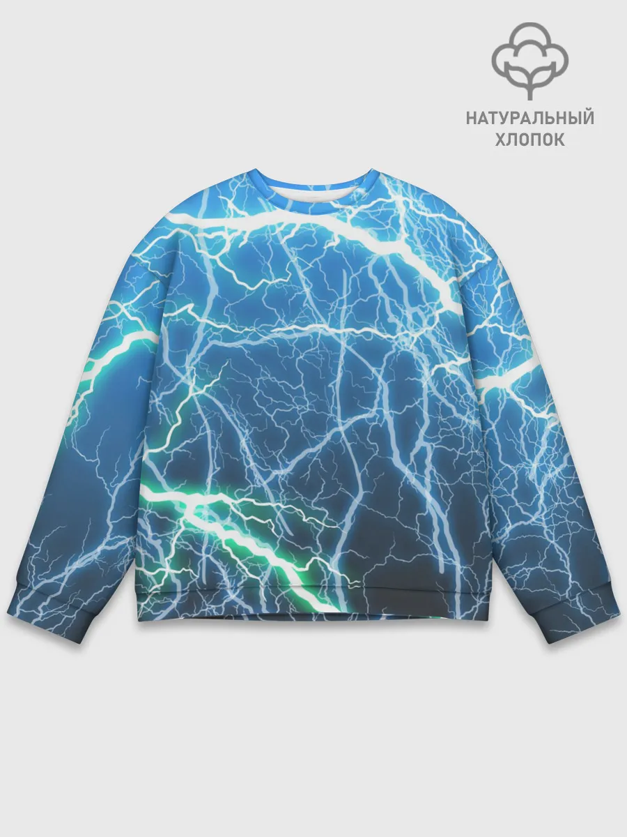 Мужской свитшот базовый / РАЗРЯДЫ МОЛНИЙ