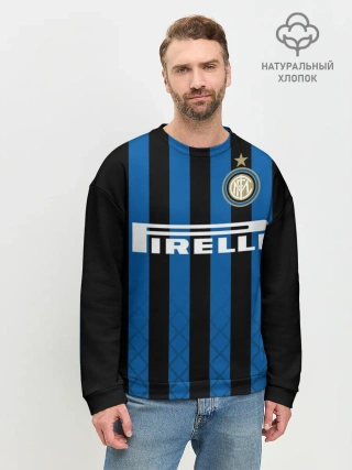 Мужской свитшот базовый / Икарди Интер 18-19