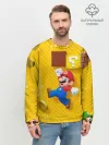 Мужской свитшот базовый / Супер Марио