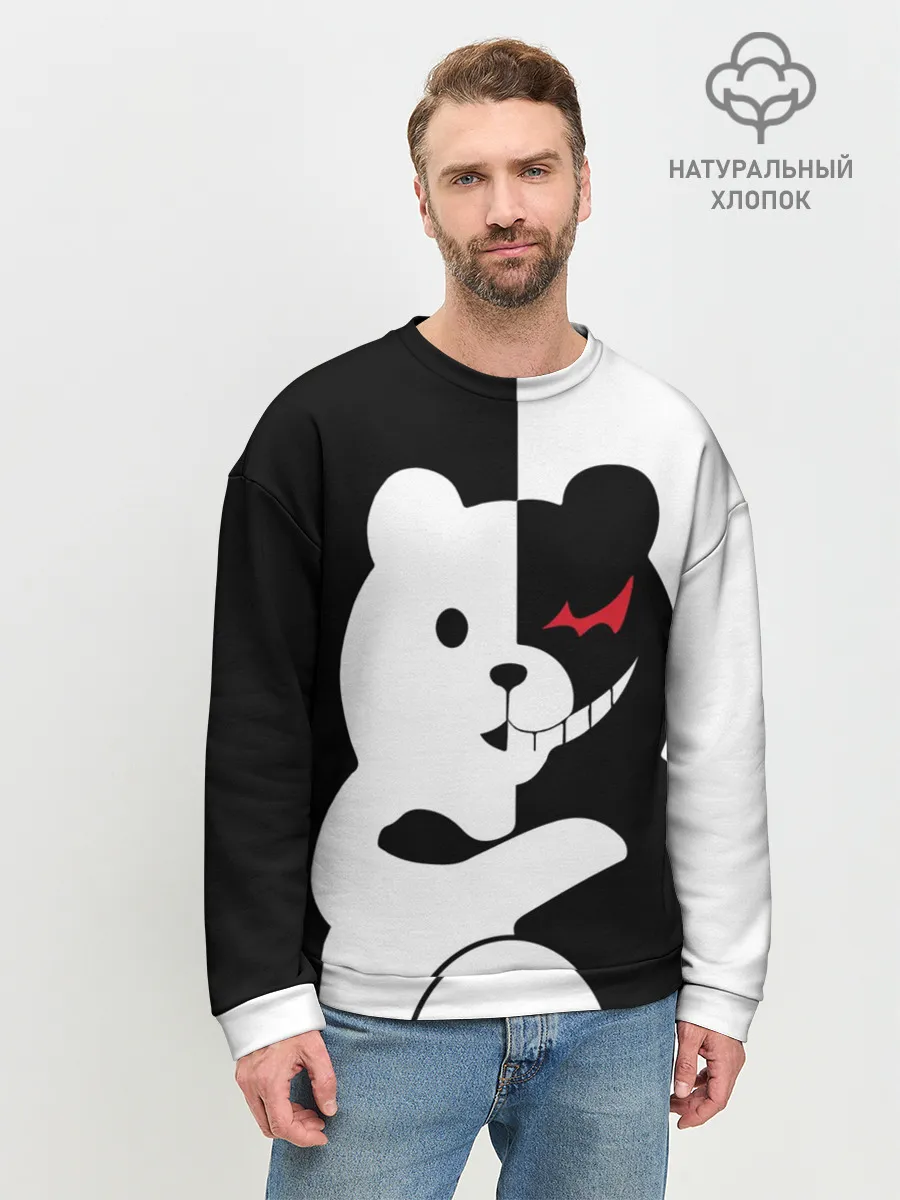 Мужской свитшот базовый / MONOKUMA / МОНОКУМА