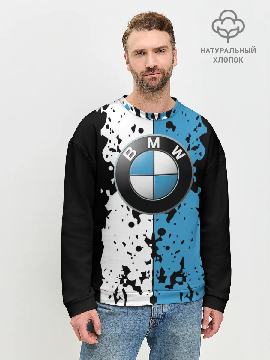 Мужской свитшот базовый / BMW sign