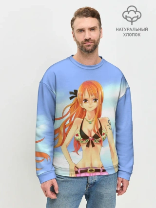 Мужской свитшот базовый / Рыжая Нами