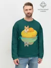 Мужской свитшот базовый / Корги
