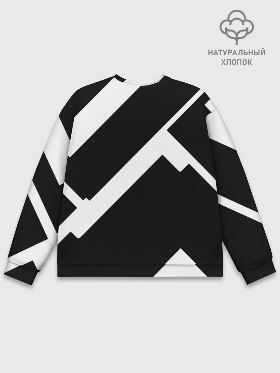 Мужской свитшот базовый / Geometry