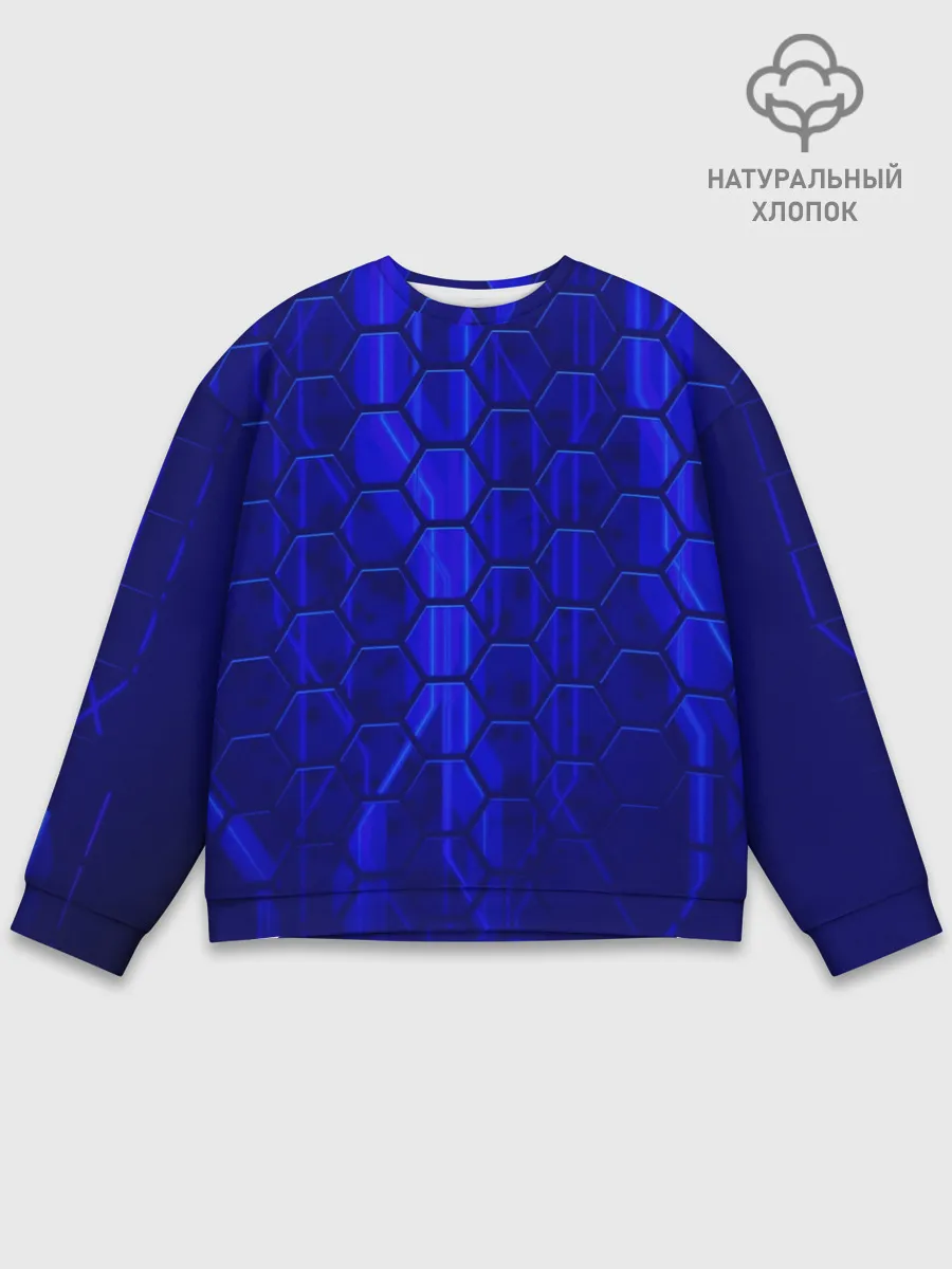 Мужской свитшот базовый / СТАЛЬНЫЕ СОТЫ