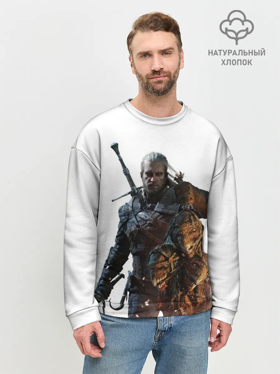 Мужской свитшот базовый / The Witcher