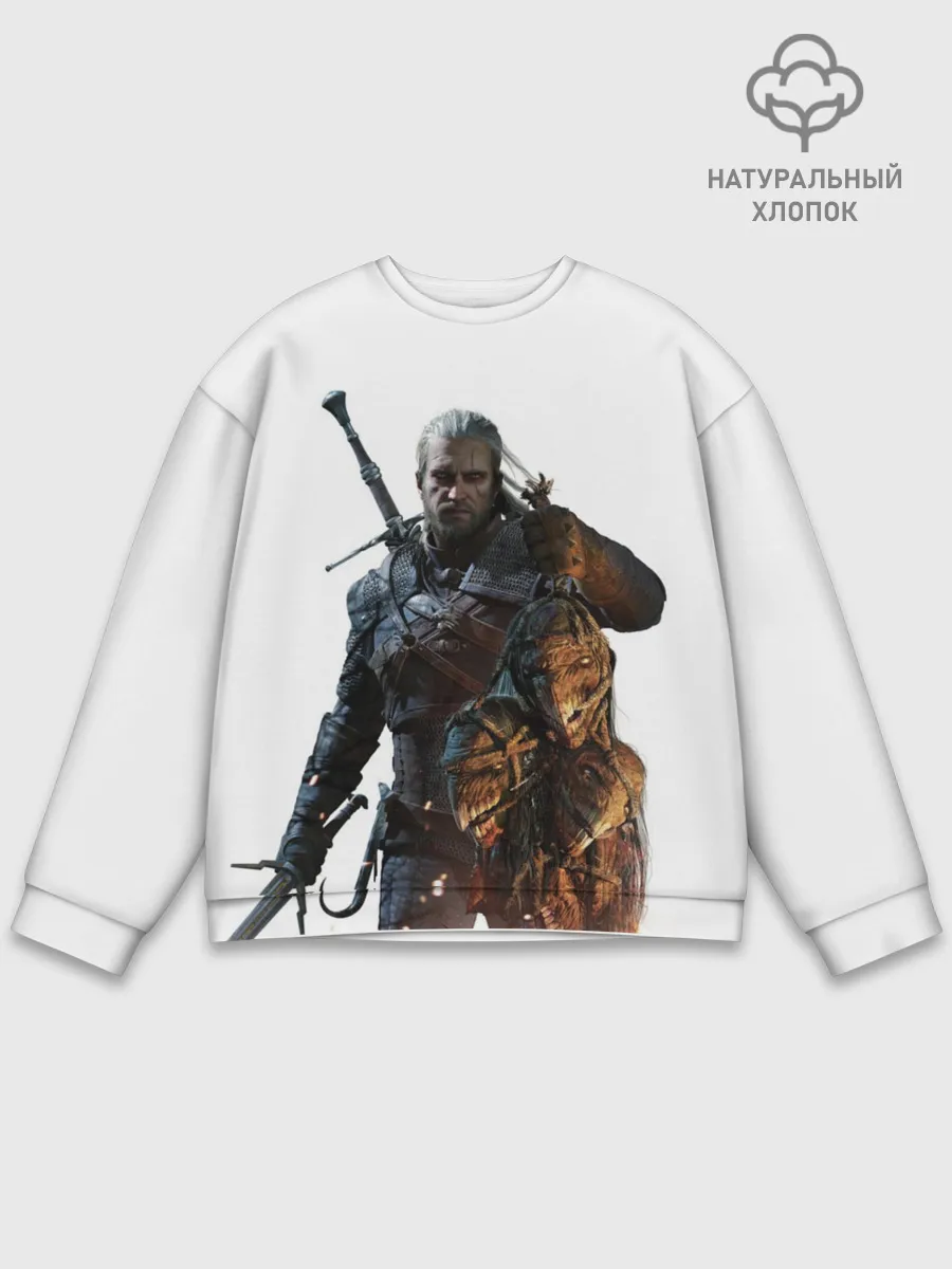 Мужской свитшот базовый / The Witcher