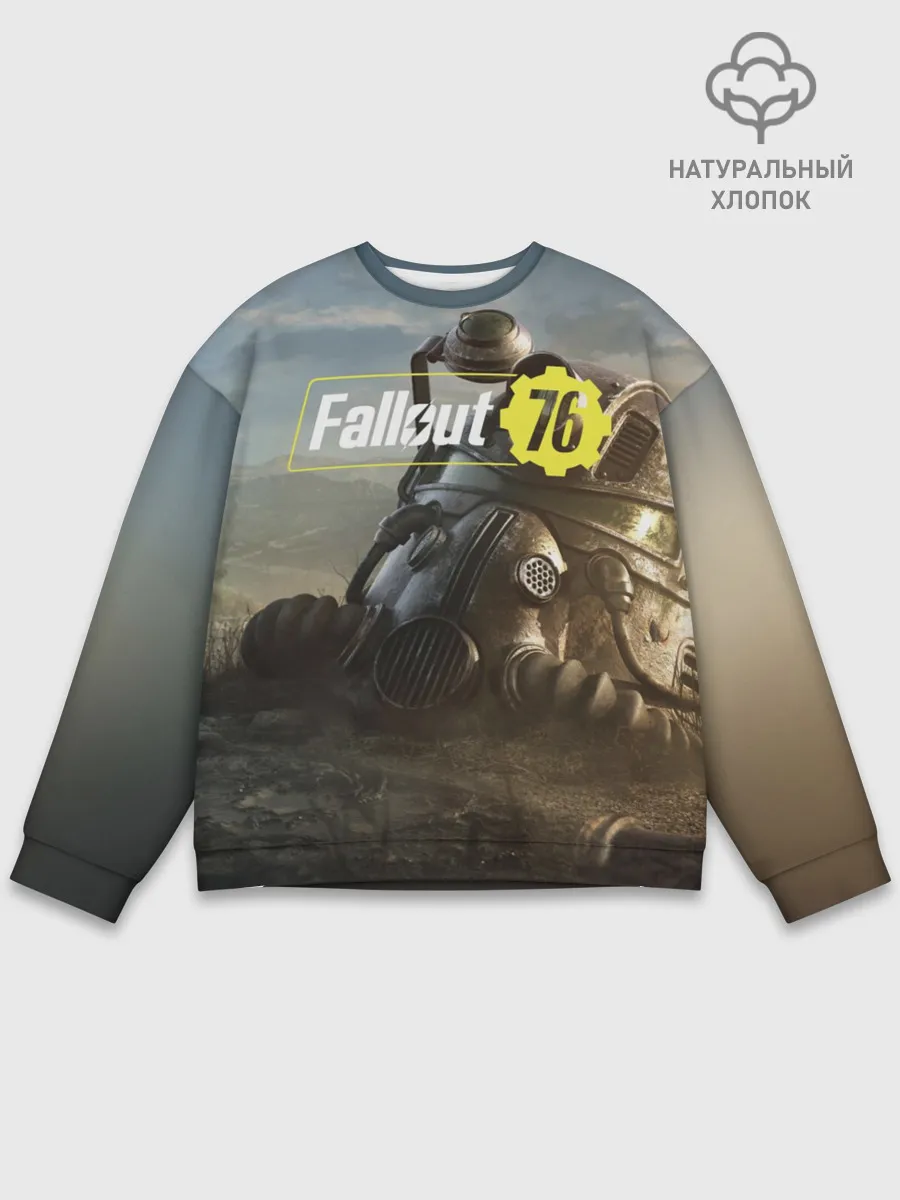 Мужской свитшот базовый / Фаллаут 76