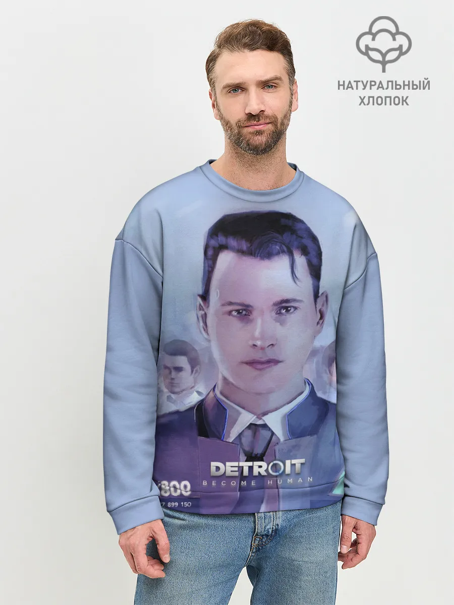 Мужской свитшот базовый / Detroit become human