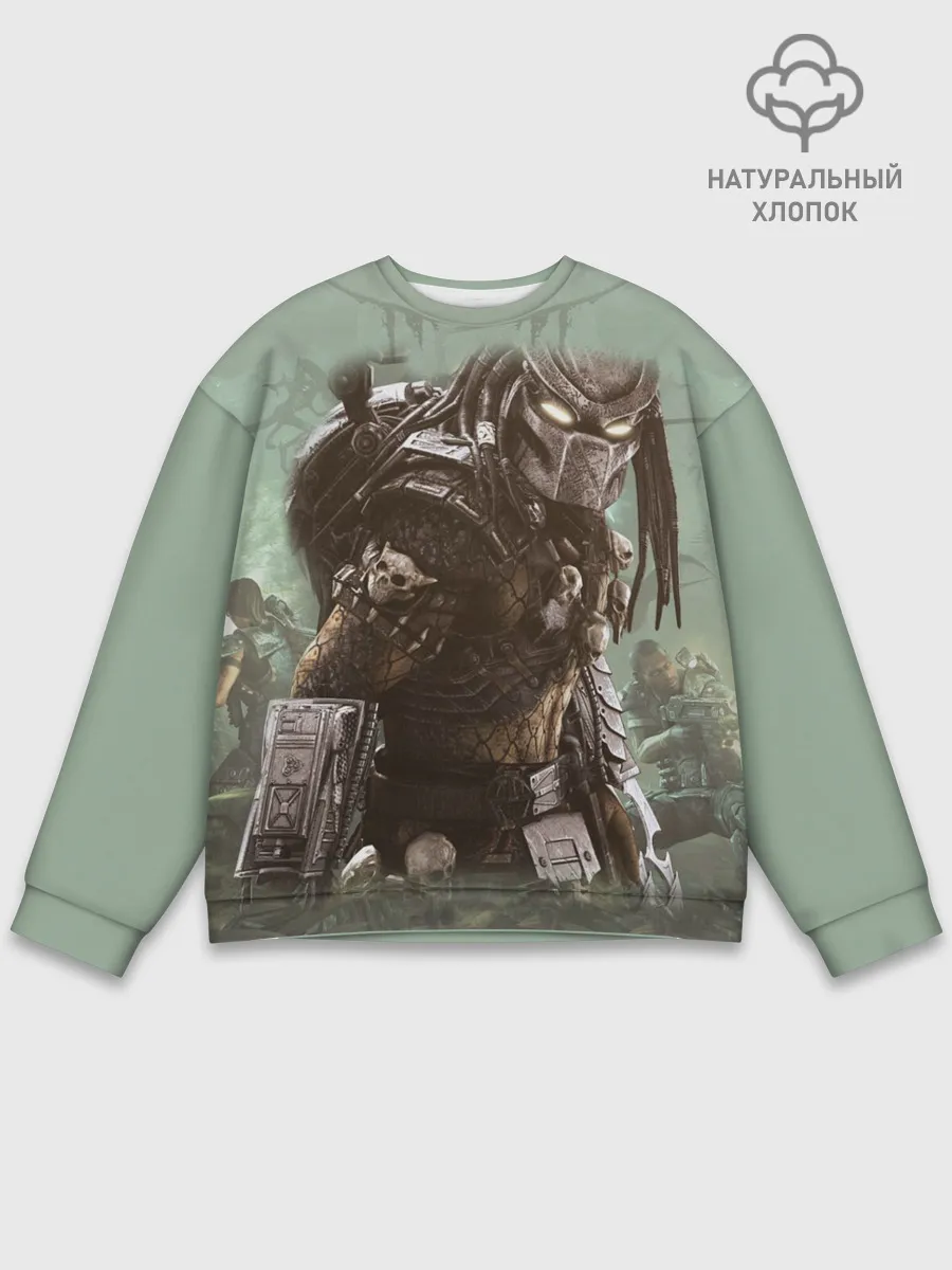 Мужской свитшот базовый / Хищник