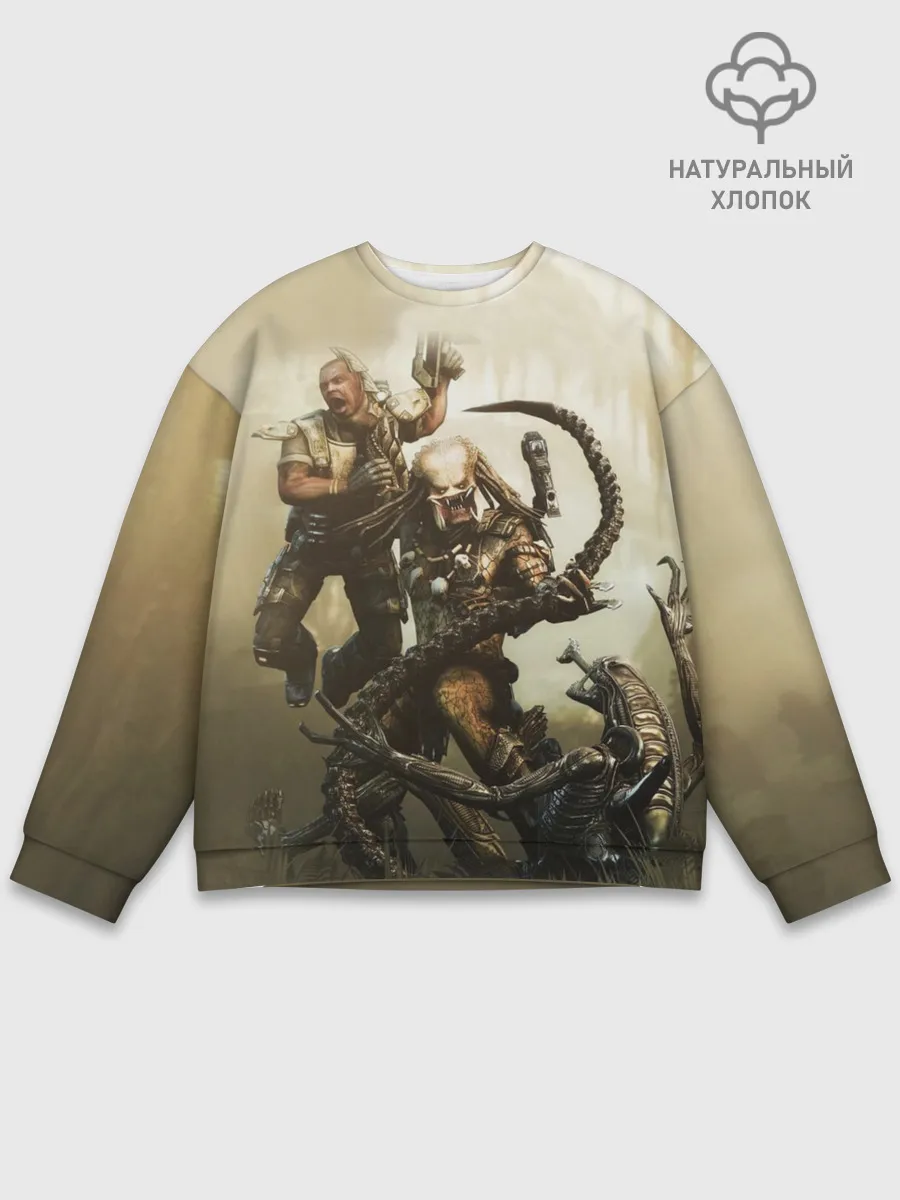 Мужской свитшот базовый / Хищник