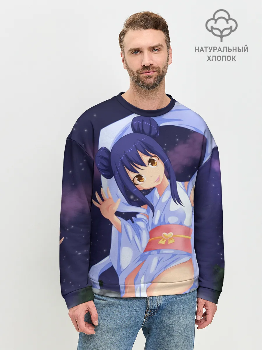 Мужской свитшот базовый / Fairy Tail Wendy