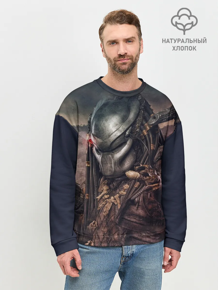 Мужской свитшот базовый / Хищник | Predator