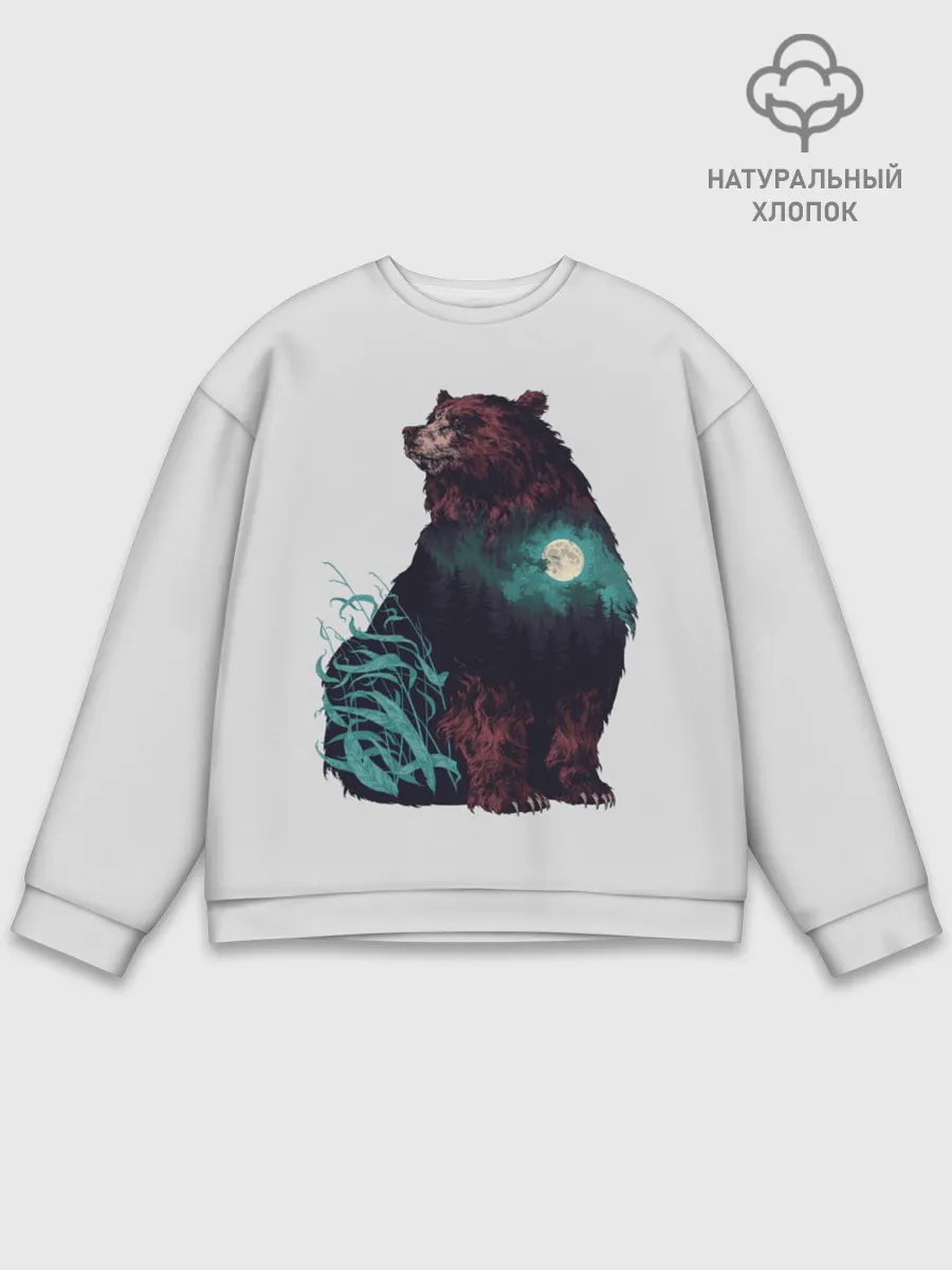 Мужской свитшот базовый / Дух природы