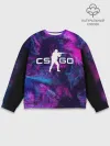 Мужской свитшот базовый / CS GO HYPER BEAST LANDSCAPE