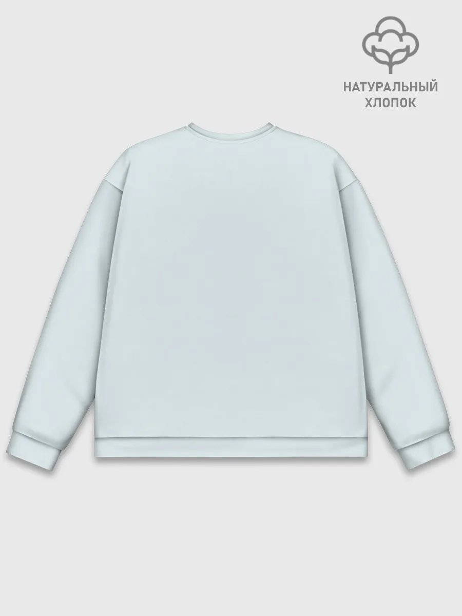 Мужской свитшот базовый / Аниме девочки-двойняшки