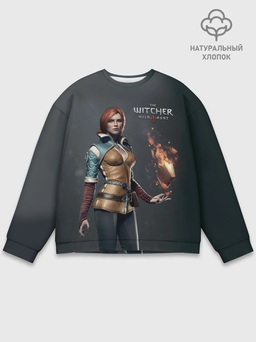 Мужской свитшот базовый / The Witcher 3