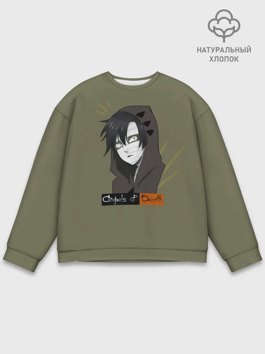 Мужской свитшот базовый / Зак ангел