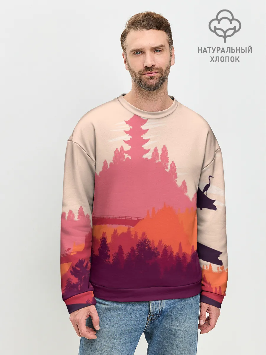 Мужской свитшот базовый / Firewatch