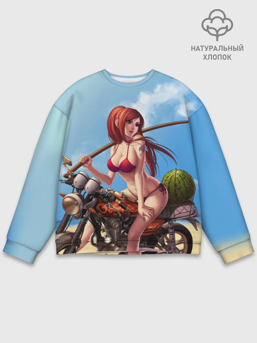 Мужской свитшот базовый / Манга Хвост Феи