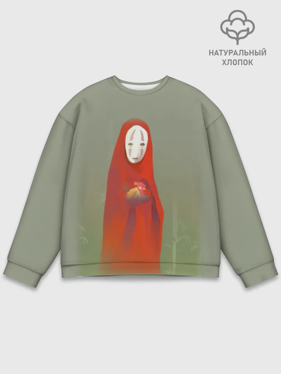 Мужской свитшот базовый / Каонаси с петухом