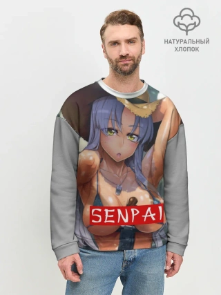 Мужской свитшот базовый / Senpai