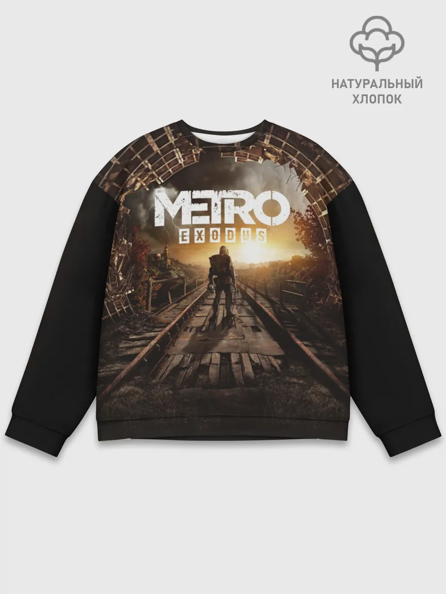 Мужской свитшот базовый / METRO EXODUS | МЕТРО ИСХОД