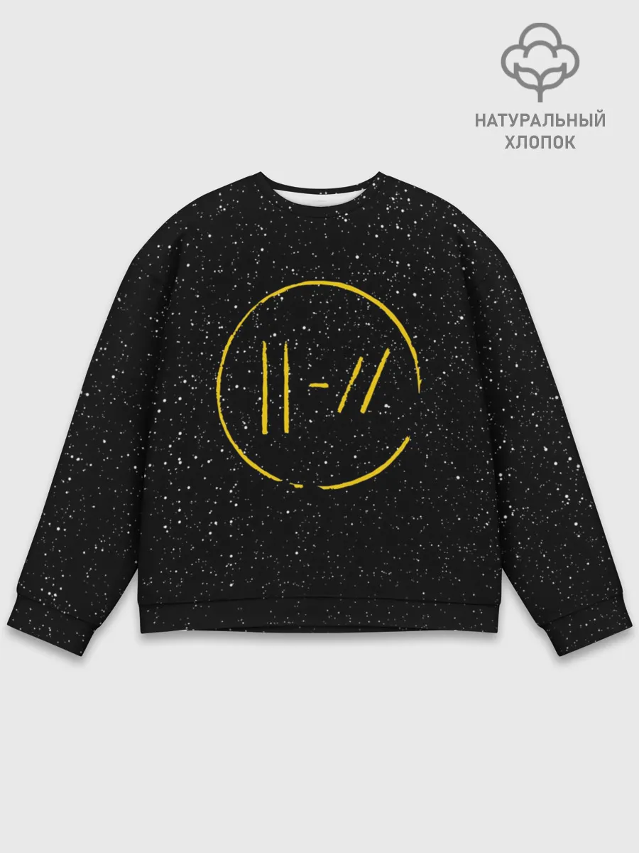 Мужской свитшот базовый / TOP BLACK SPACE