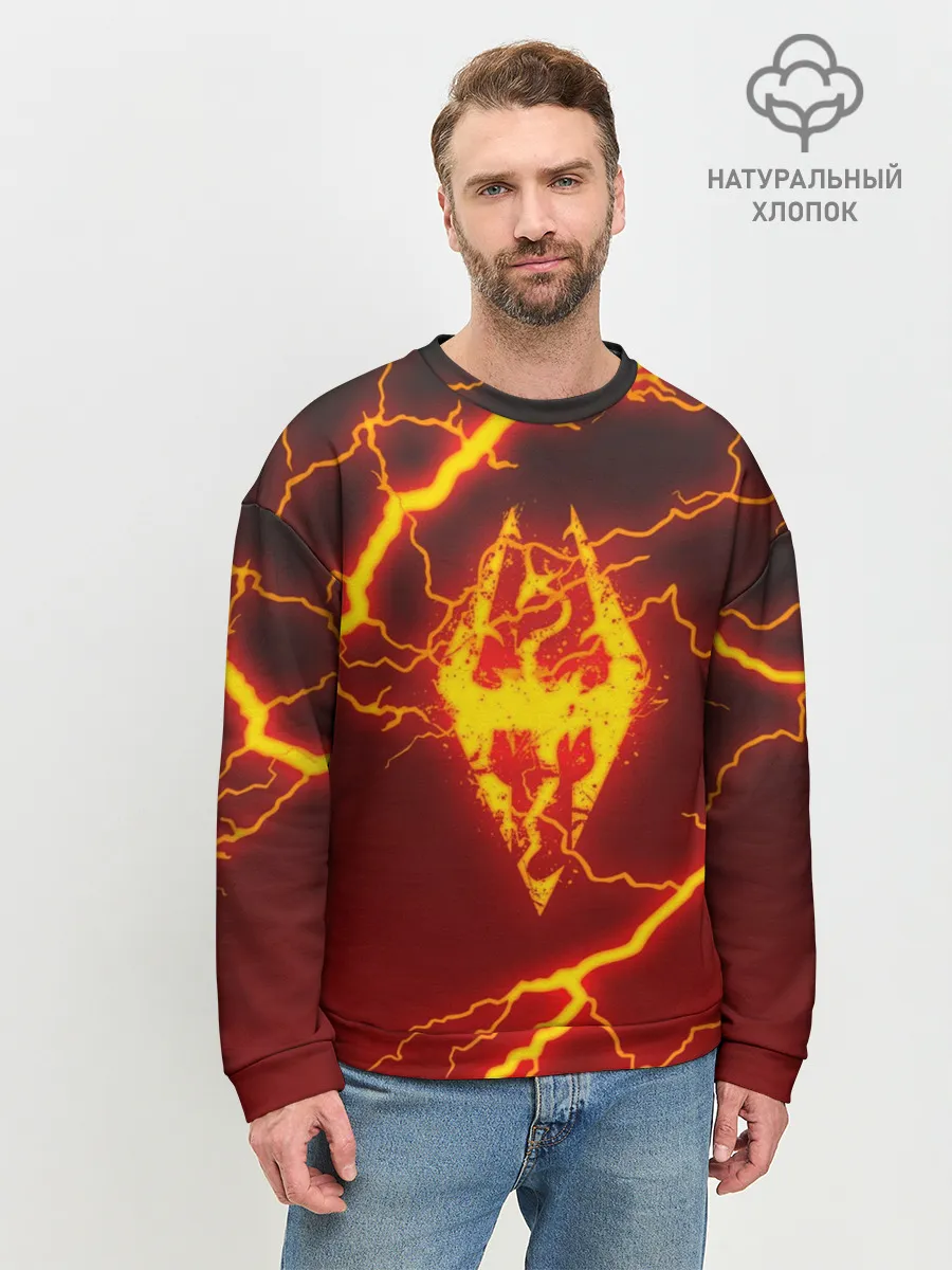 Мужской свитшот базовый / THE ELDER SCROLLS