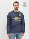 Мужской свитшот базовый / Manchester United away 18-19