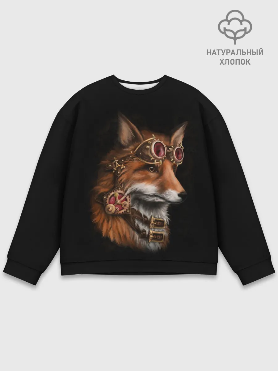 Мужской свитшот базовый / КОРОЛЕВСКИЙ ЛИС | KING FOX