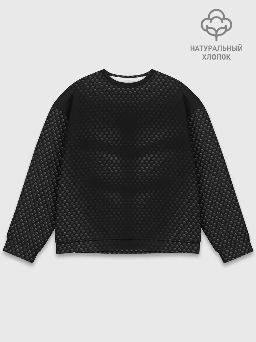 Мужской свитшот базовый / ЧЕРНАЯ БРОНЯ | BLACK ARMOUR