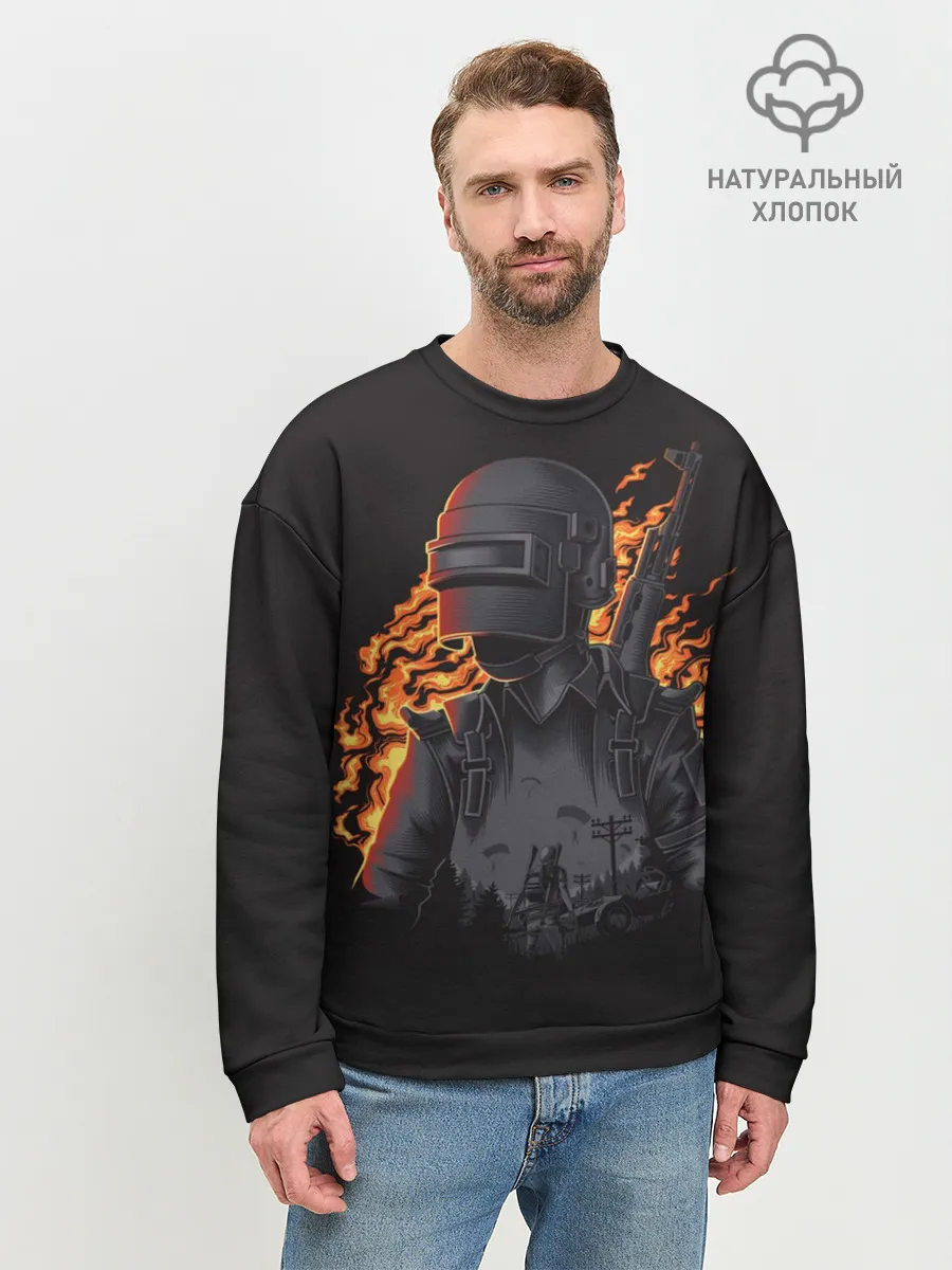 Мужской свитшот базовый / PUBG